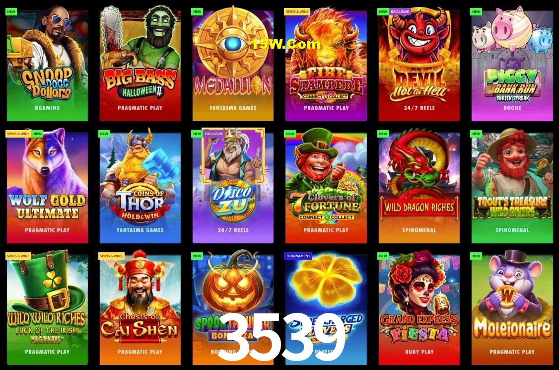 Game Providers 3539